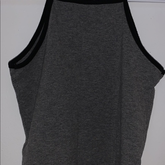 Grey fitted crop top for sale!! - Picture 1 of 3